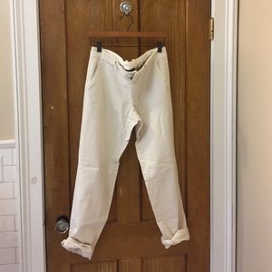 {j.crew} creamy Waverly chino