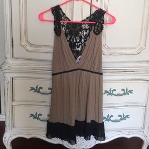 Charlotte Russe tank top/camisole with lace