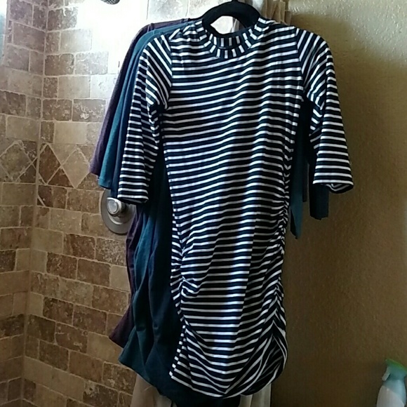 LULULEMON Anytime Dress Heathered Inkwell sz 6 - Picture 2 of 3