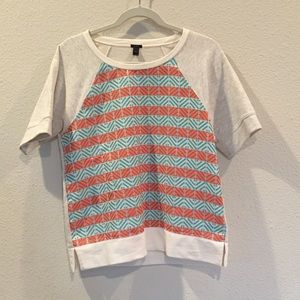 👻 J. Crew Embellished Sweatshirt