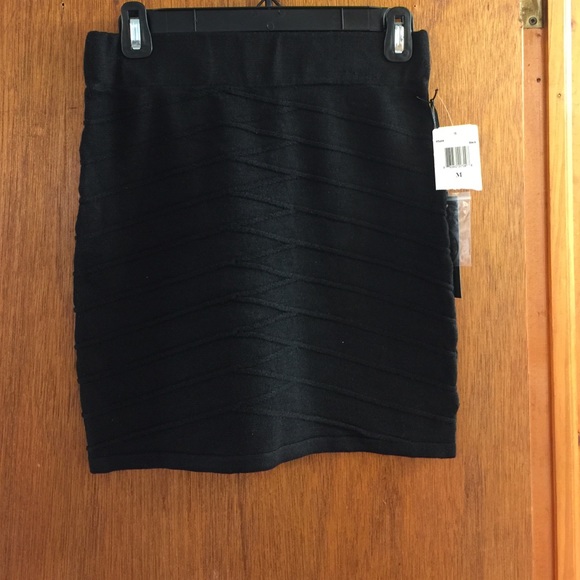 Black skirt.