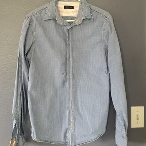 Zara Men's Button Down Long Sleeve