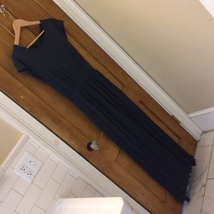 {heather/Bordeaux} Cozy maxi dress