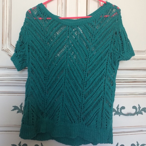 Old navy knit short sleeve sweater