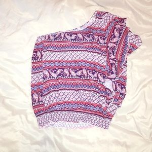 One shoulder blouse