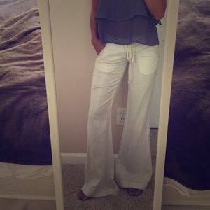 Wide leg pants