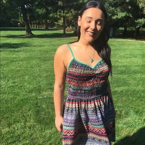 Awesome Graphic pattern dress 👗