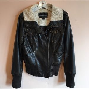 leather moto jacket