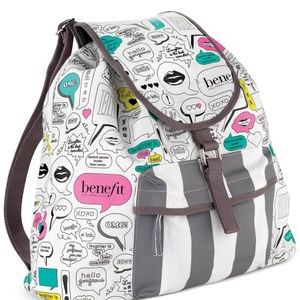 Benefit Backpack with 4 products