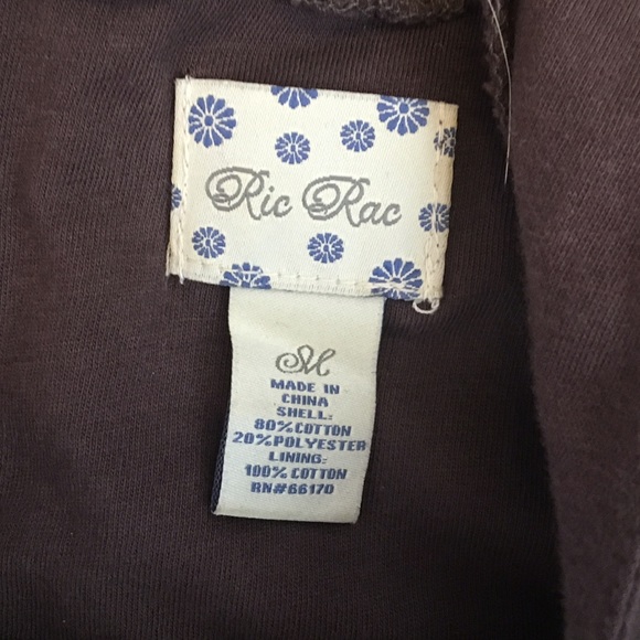 Knit lace brown racerback tank top - Picture 3 of 3