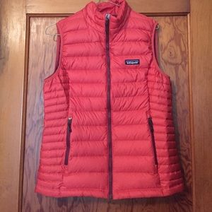 Patagonia Down Sweater Vest Women - medium Sumac