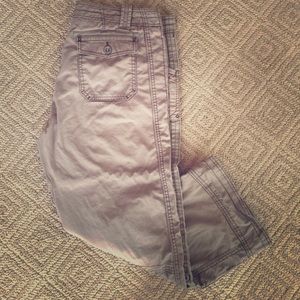 Organic cotton Capri cargo pants