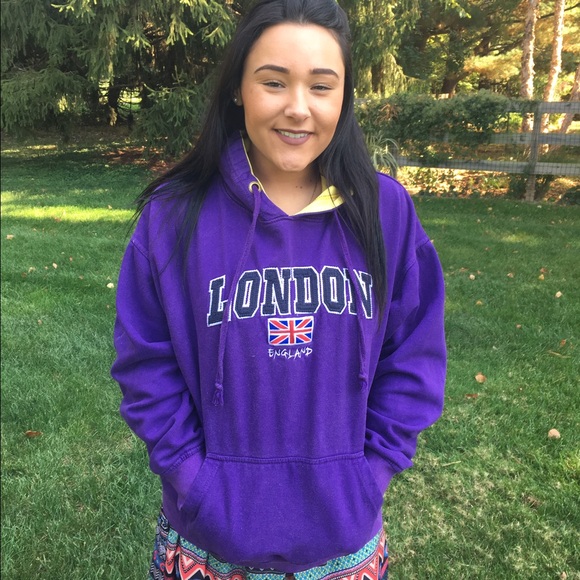 Purple casual Sweater