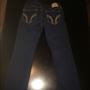 Girls Hollister Skinny Jeans Dark Wash Size 3