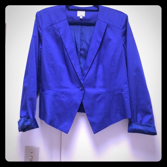 Cropped blazer