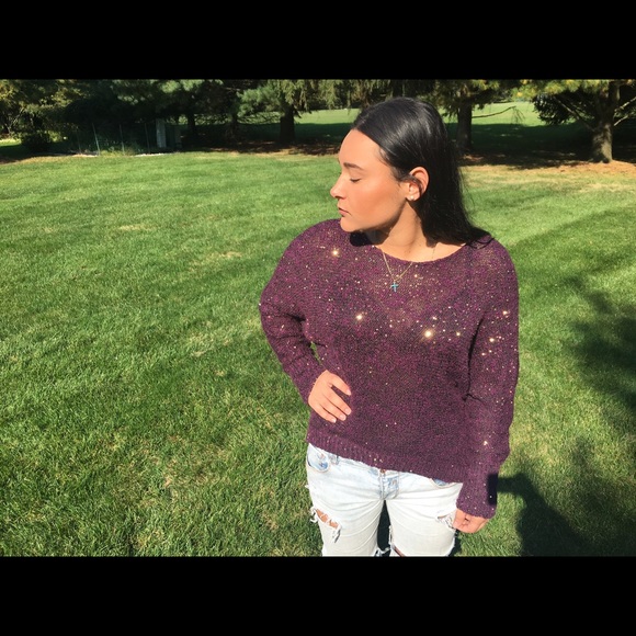 Sparkling sweater glam 🌟🌟