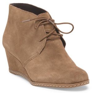 FRANCO SARTO Lace Up Hidden Wedge
