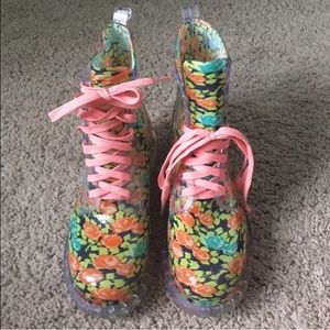 Bongo Lace-up Rainboots