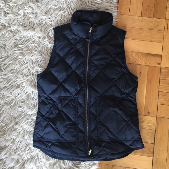 JCrew quilted vest