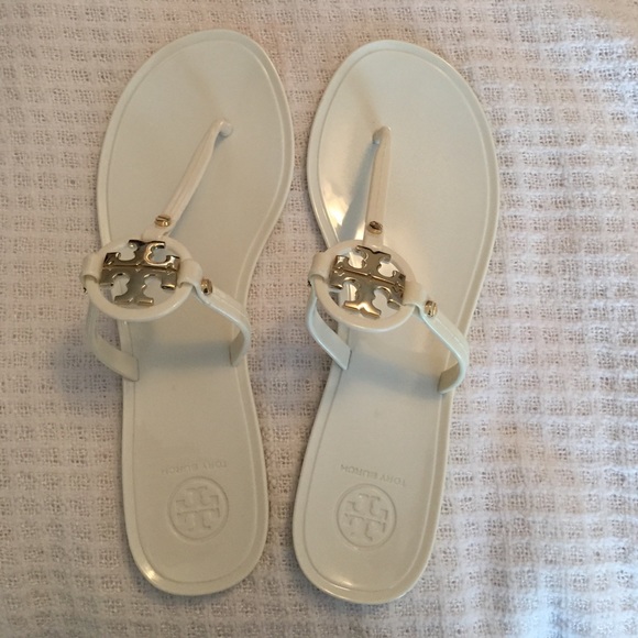 Tory Burch jelly sandals, size 8