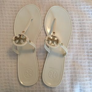 Tory Burch jelly sandals, size 8