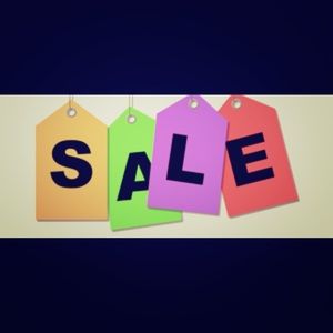 Everything is marked down! Everything must go!