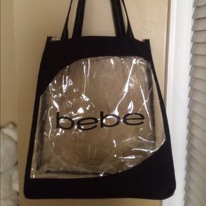 Bebe beach tote.