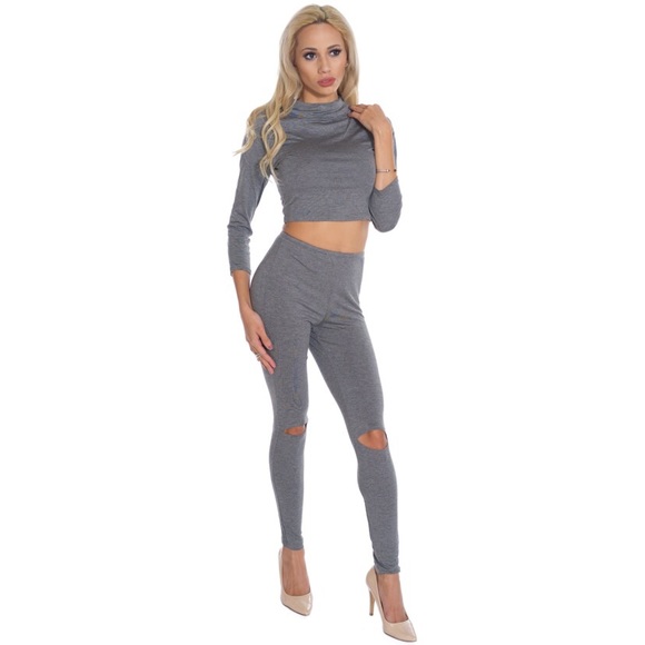 Charcoal grey set - Picture 3 of 4