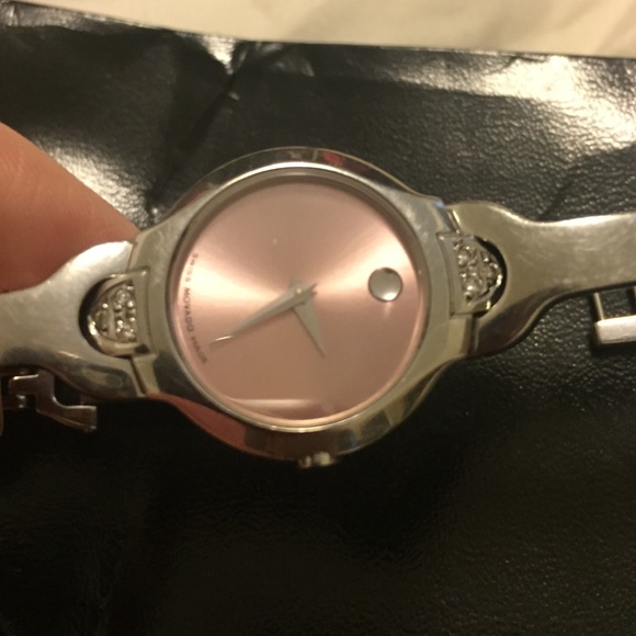 Movado Bella Pink with diamonds Watch??