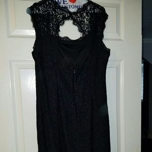 Black Adrianna Papell Cocktail Dress