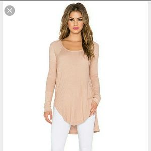Free People Ventura drippy thermal (Faded rose )