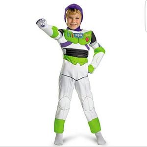 Buzz Lightyear toddler Halloween costume.