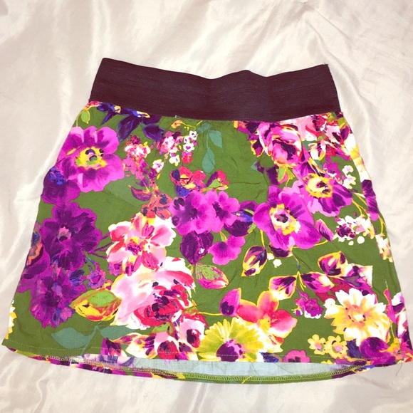 Floral skirt