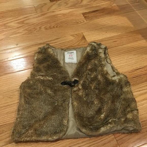 Faux fur vest