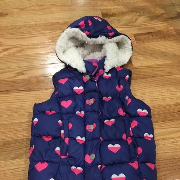 Fleece lined puffer jacket