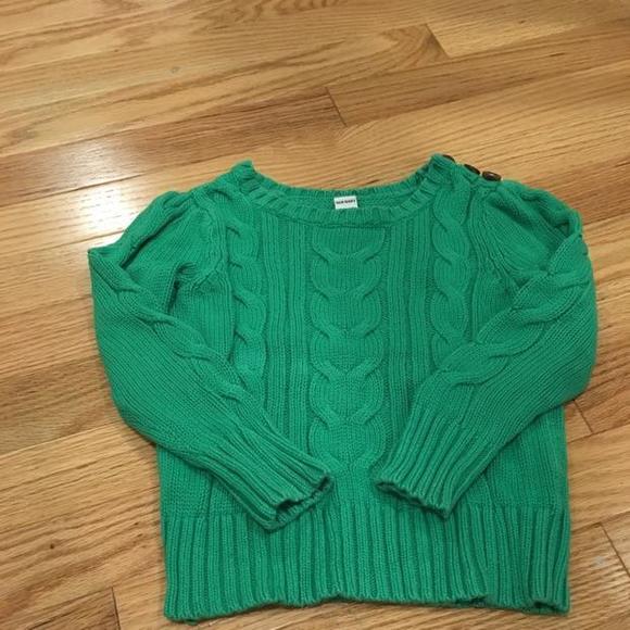 Kelly green sweater