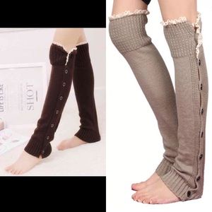 New Knit Leg Warmers x 2