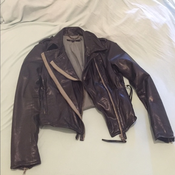 Muubaa leather jacket.