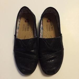 Black BOBS with black sequins