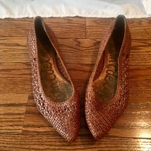 Sam Edelman Woven Leather Flats