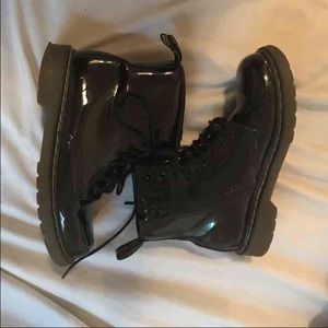 Black Doctor Marten Dr. Marten Docs Boots