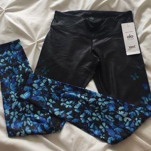 Alo Gypset Goddess Legging - Blue Butterfly