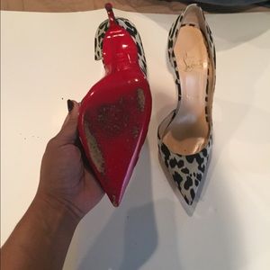 Animal print louboutin's