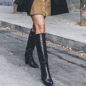 Kate Spade Saturday - Tall Black Heeled Boots