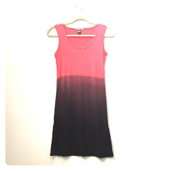 Ombré Jersey Dress