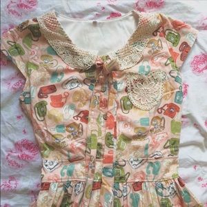 Rotary Phone Dress by Bonne Chance