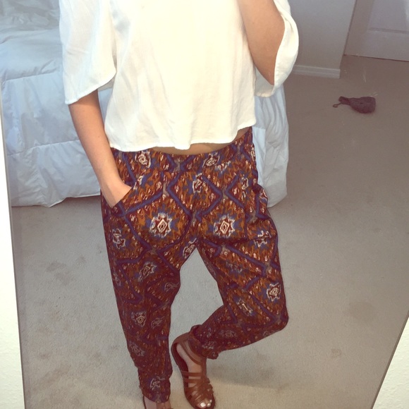 Forever 21 bohemian style loose pants