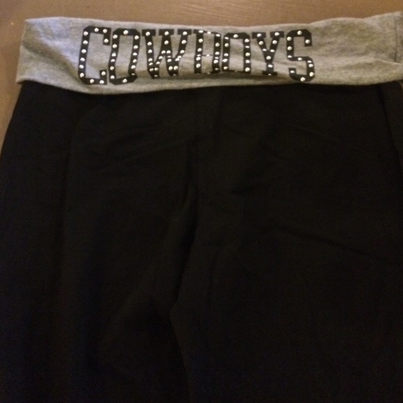 Boot cut vs pink yoga pants