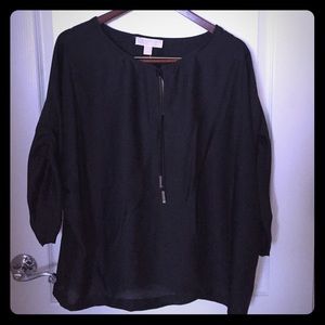 NWT Michael Kors black top
