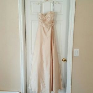 Champagne Bridesmaid Dress